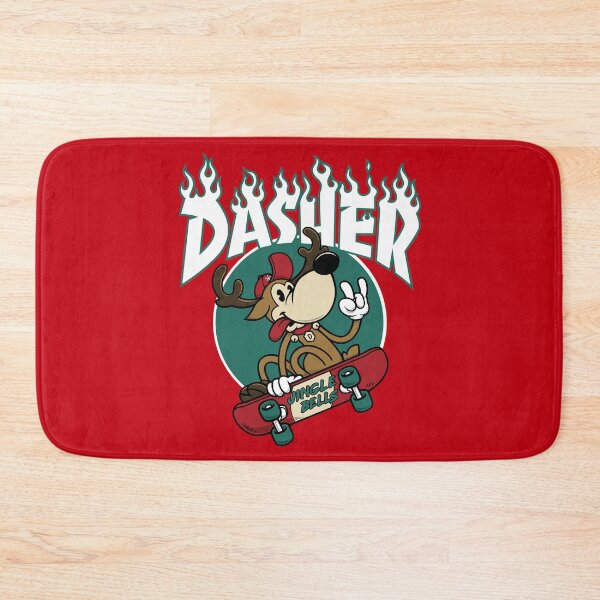 Item preview, Dasher - Skateboarding Reindeer - Funny Xmas Cartoon designed and sold by Nemons.