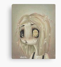 Stick a Crystal In my Eye II Canvas Print