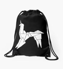 BLADERUNNER ORIGAMI UNICORN Drawstring Bag