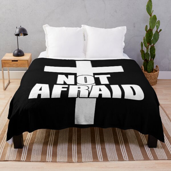 Item preview, Not Afraid Christian Design designed and sold by TeesForTheWorld.