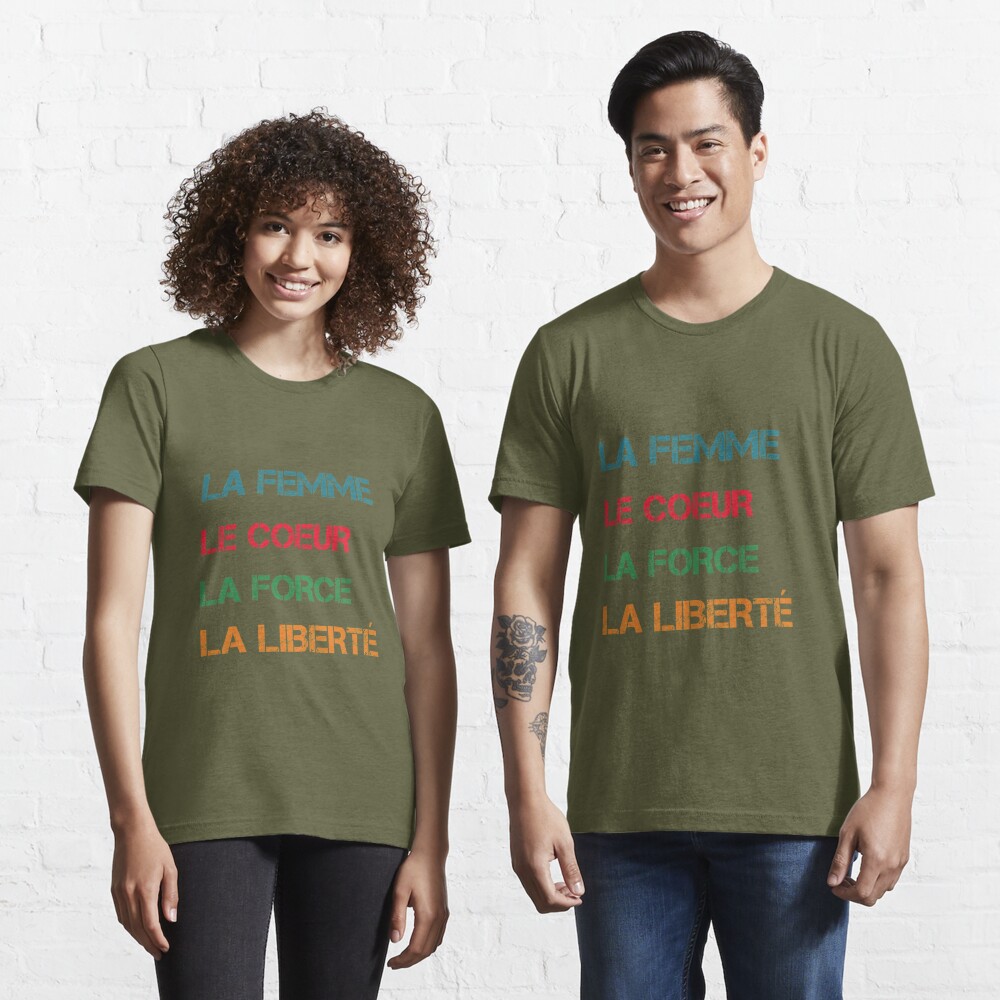 FEMME LIBERTE Essential T-Shirt for Sale by Photography-Art