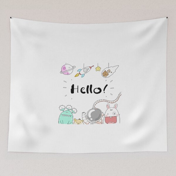 Item preview, Hello essential shirts. designed and sold by JustebePositive.