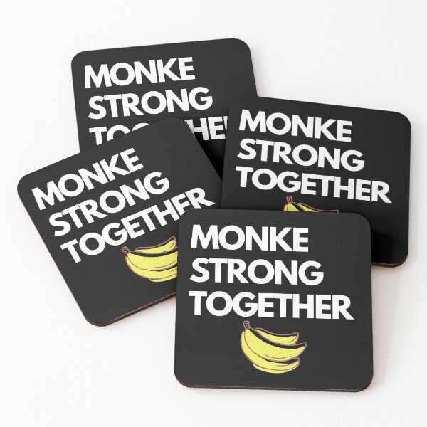 Item preview, MONKE STRONG TOGETHER designed and sold by Mad-Boy.
