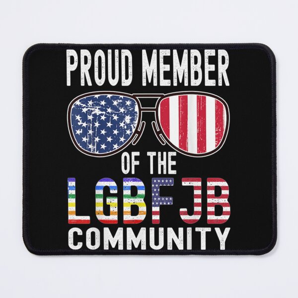 Item preview, Funny Proud Member Of the LGBFJB Community Conservative anti liberal jokes saying For lets go brandon For usa Flags Lovers lgbfjb brandon member| Perfect Gift designed and sold by shastaanna.