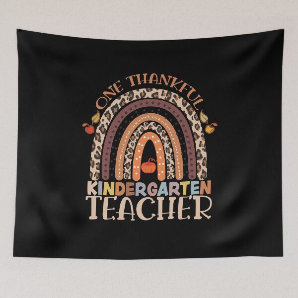 Artikelvorschau, Ein dankbarer Kindergarten-Lehrer Thanksgiving Rainbow Leopard Fall, lustiges Thanksgiving-Geschenk, lustiger Truthahn-Tag, beste Lehrer-Danksagungs-Geschenk-Idee entworfen und verkauft von Mode Tees.