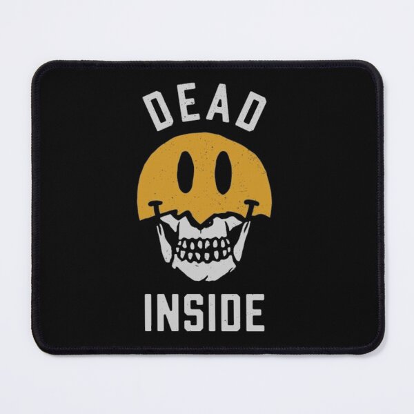 Item preview, Dead Inside Half Skull Smiley Face designed and sold by stillballin.