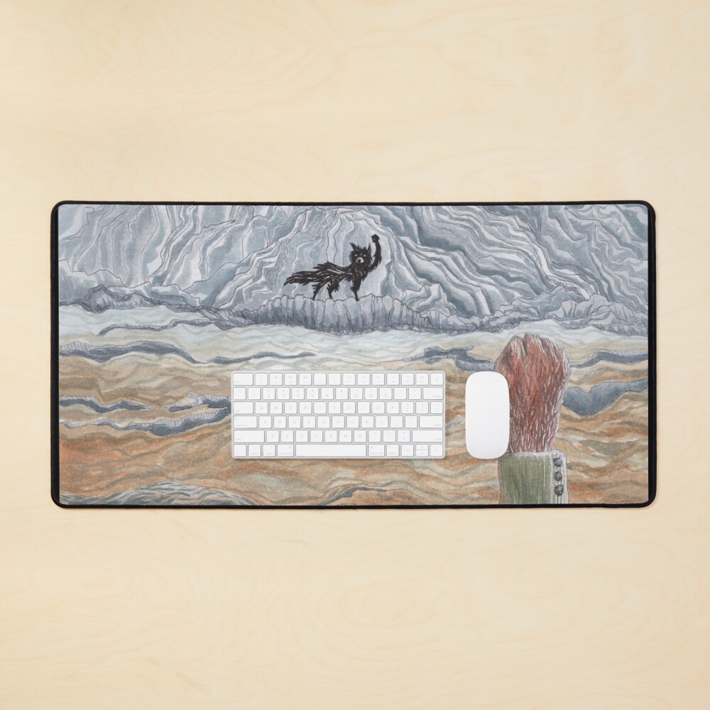Item preview, Desk Mat designed and sold by hauntedattics.