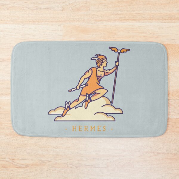 hermes bath mat