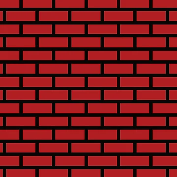 Artwork thumbnail, Red Bricks - Pattern by StarsForgers