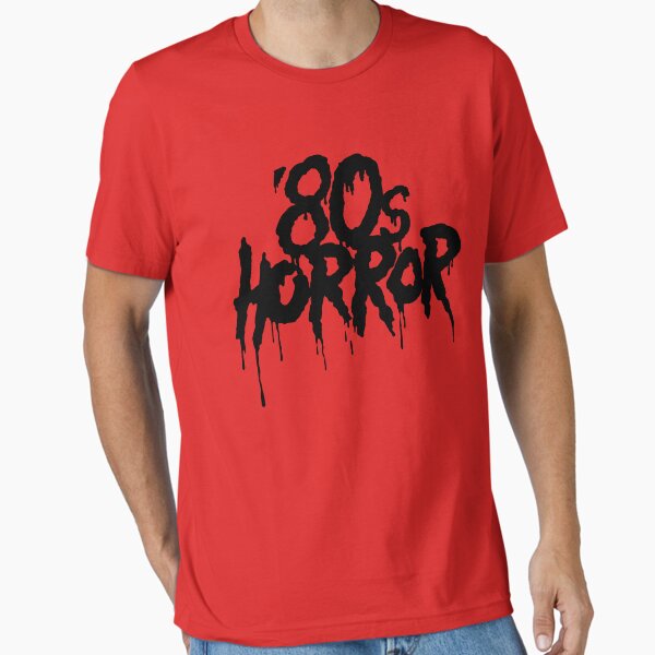 '80s Horror [Black] Essential T-Shirt