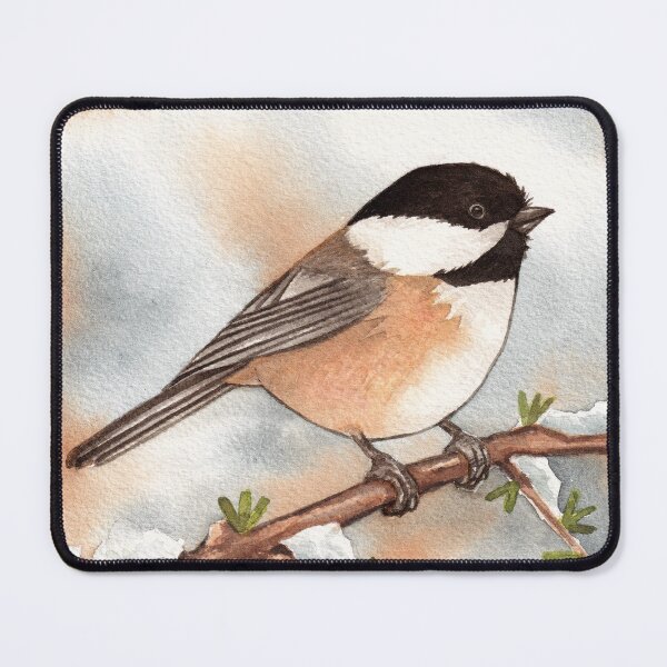 Item preview, Black capped chickadee designed and sold by Kaoryn Chan.