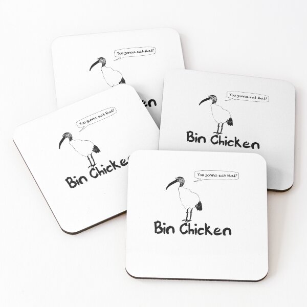 Item preview, Bin Chicken  Sticker designed and sold by RianLaughton.