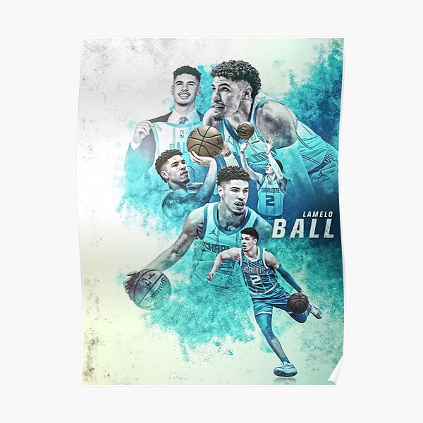 Download Lamelo Ball Celebrating On Court Wallpaper