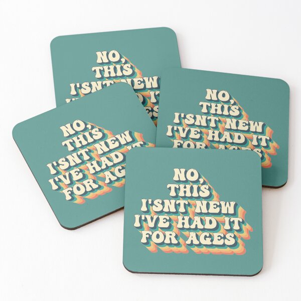 Item preview, No, This Isn't New, I've Had It For Ages White Lie New Item Slogan For Shopaholics designed and sold by TrulyEpoque.