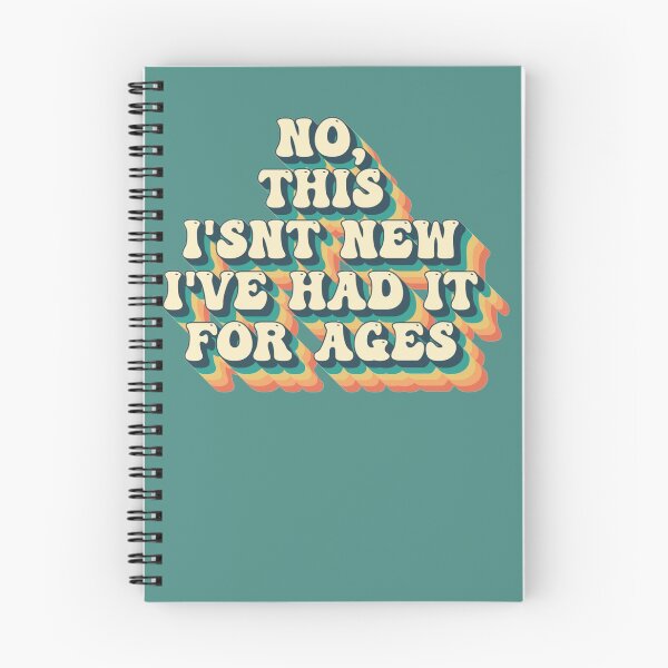 Item preview, No, This Isn't New, I've Had It For Ages White Lie New Item Slogan For Shopaholics designed and sold by TrulyEpoque.
