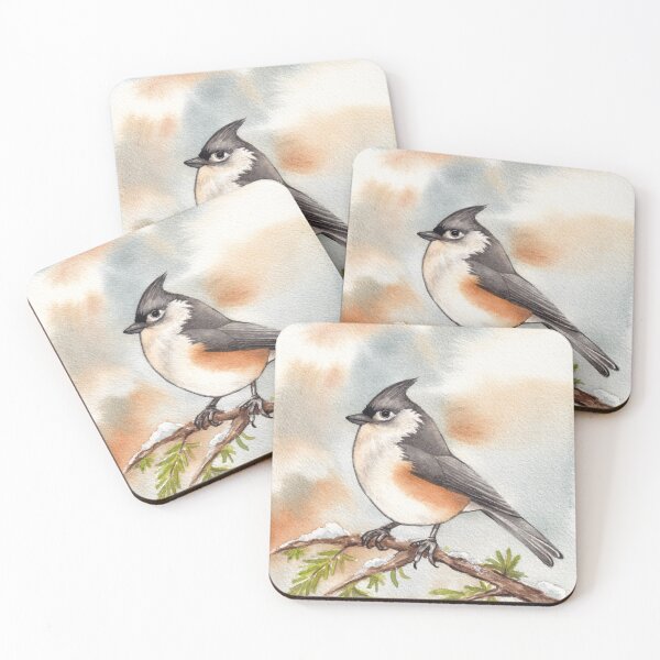 Item preview, Blue tufted titmouse designed and sold by Kaoryn Chan.