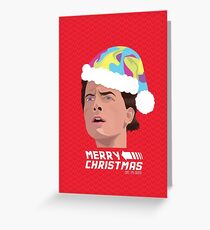BACK TO THE FUTURE CHRISTMAS Greeting Card