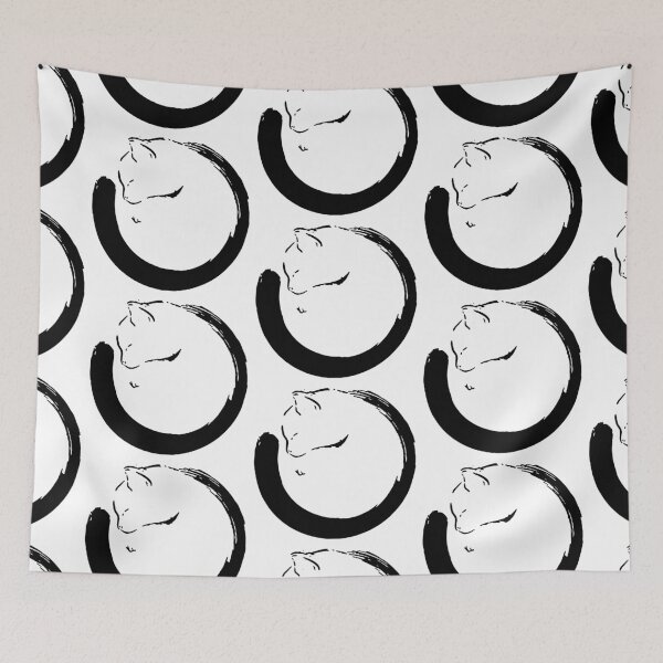 Artikelvorschau, Cat Moon Sleeping Cat Best Cat Walk Love Cat Animal lover Art Design Happy Apparel Essential Inspiration Joy Mood Funny Cat entworfen und verkauft von DesignByHeartUK.