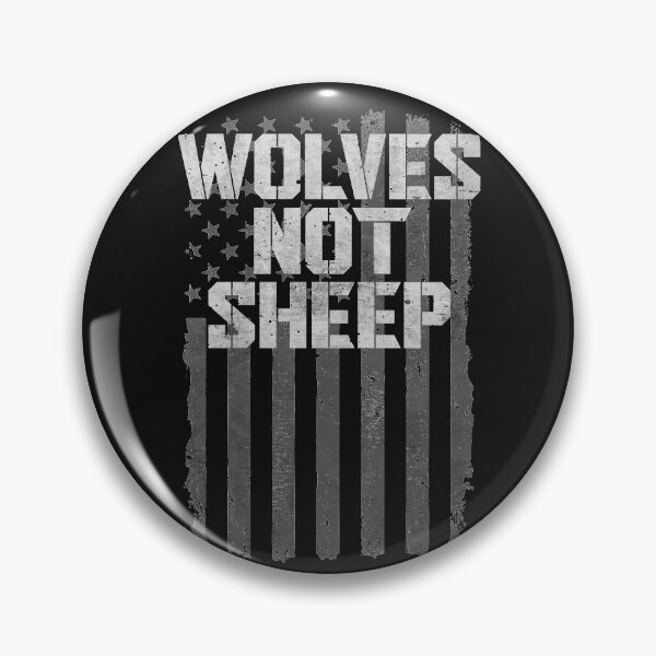 Item preview, Wolves Not Sheep American Flag Patriotic  designed and sold by alenaz.