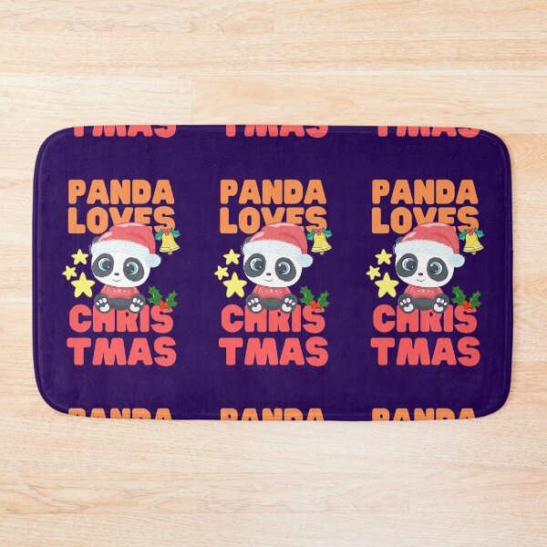 Item preview, Panda Loves CHRISTMAS designed and sold by Keep Smiling.