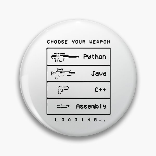 Item preview, Funny Programmer Java C++ Choose Your option Python Love Art Design Happy Apparel Essential Inspiration Joy Mood Funny Cat designed and sold by DesignByHeartUK.