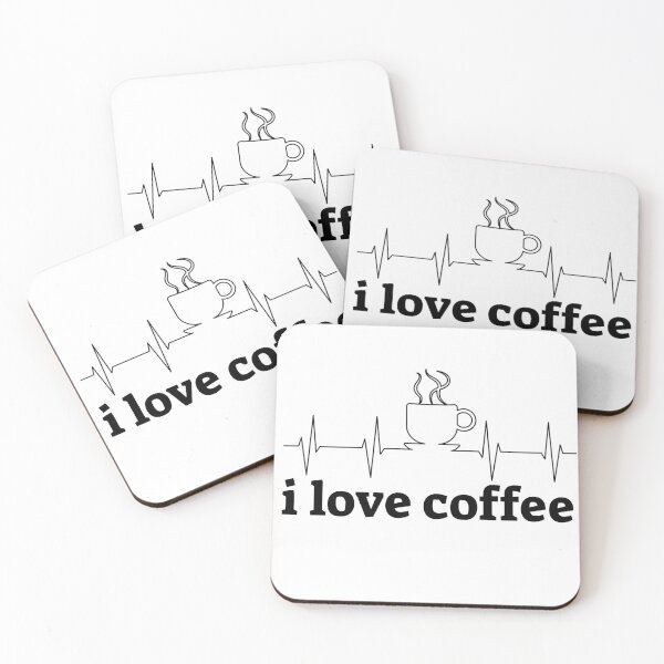 Item preview, i love coffee designed and sold by qofebean.