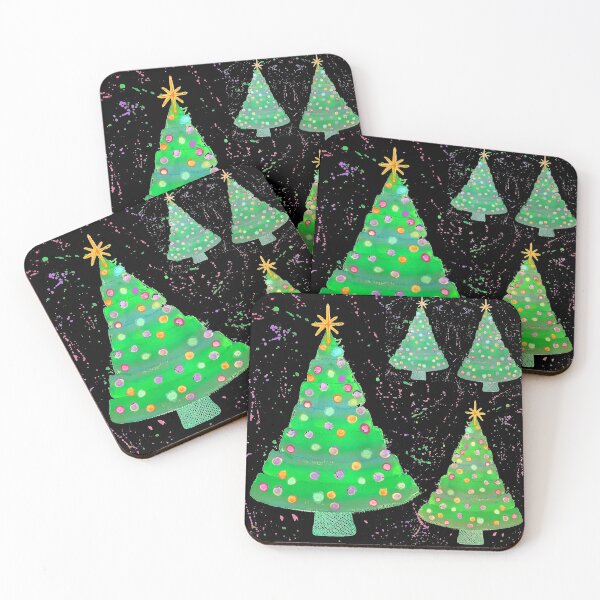 Item preview, Unique Hand Painted Tree For Christmas And Xmas designed and sold by H3designs.