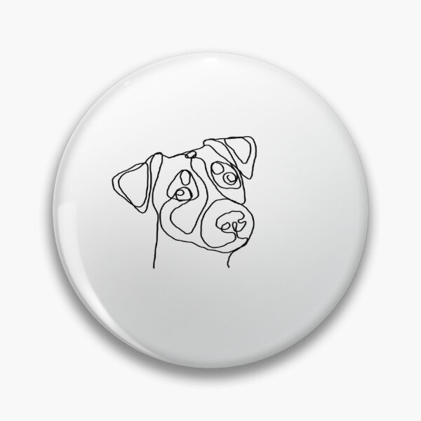 Item preview, One line art - Jack Russell Terrier designed and sold by NoelNimmad.