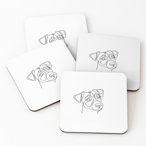 Item preview, One line art - Jack Russell Terrier designed and sold by NoelNimmad.