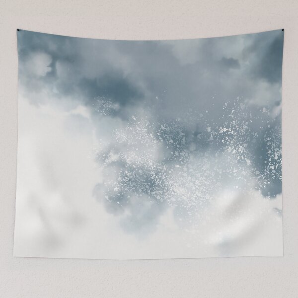 Item preview, Abstract Cloud Pattern in Blue Shades designed and sold by kasamor.