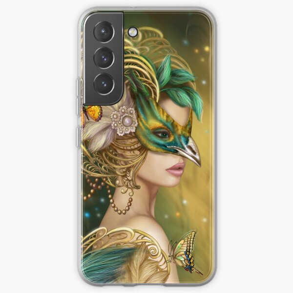 Beautiful Bird girl Samsung Galaxy Soft Case