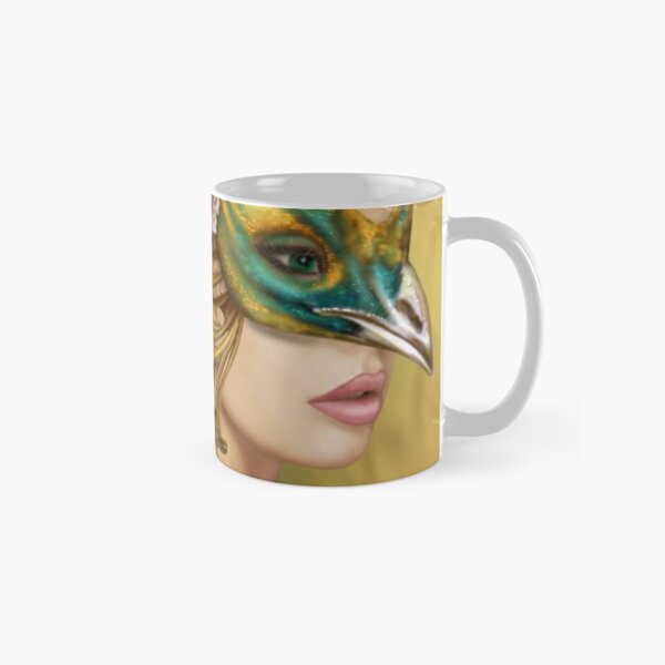 Beautiful Bird girl Classic Mug