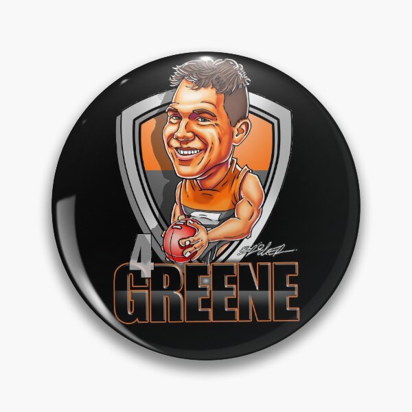 Item preview, Toby Greene cartoon - GWS Giants - Artwork by Brocker designed and sold by baproducts.