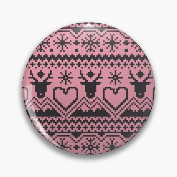 Item preview, Pink Christmas print designed and sold by stellapt.