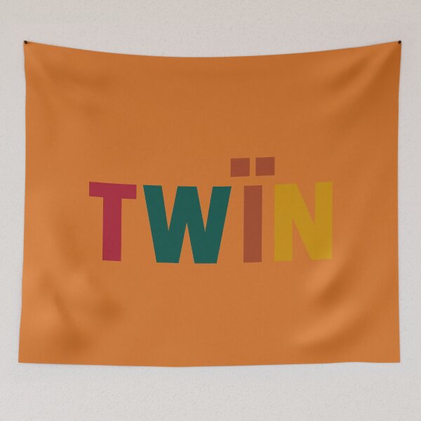 Item preview, Tegan & Sara - TWIN Classic (Texas Orange) designed and sold by Nineteencallme.