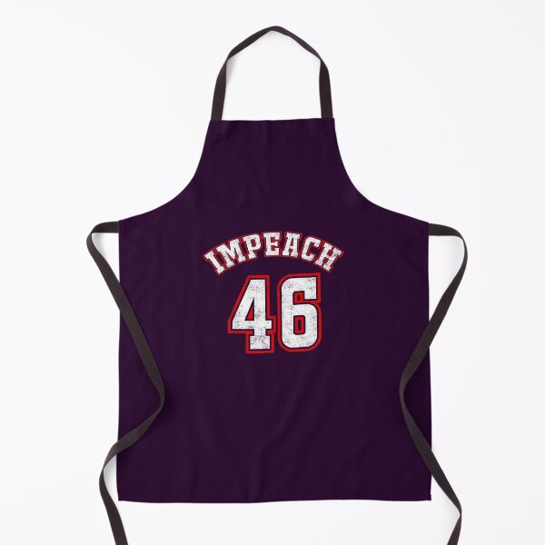 Item preview, Impeach 46 Anti President Biden Distressed Typography designed and sold by niftee.