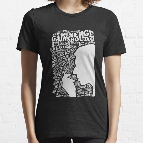 Serge Gainsbourg - Discographie T-shirt essentiel