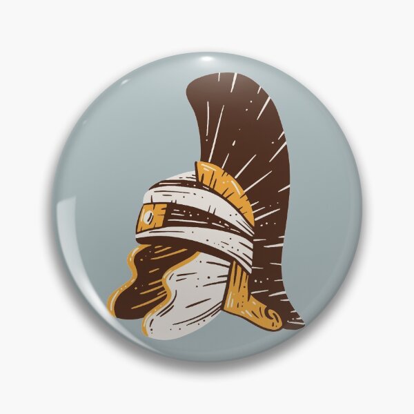 Item preview, Roman Helmet Hand Drawn designed and sold by Klotho-Fashion.