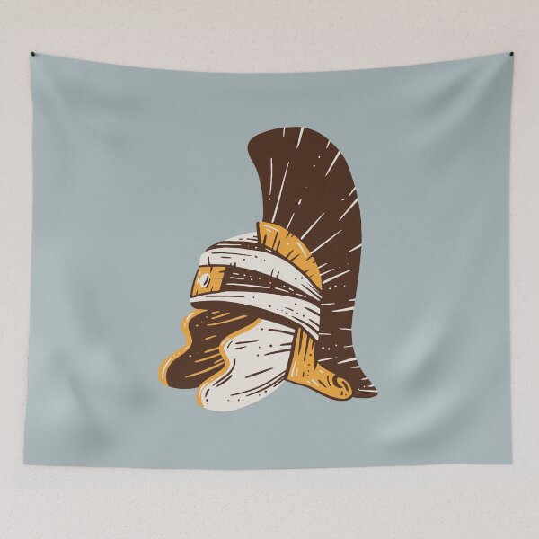 Item preview, Roman Helmet Hand Drawn designed and sold by Klotho-Fashion.