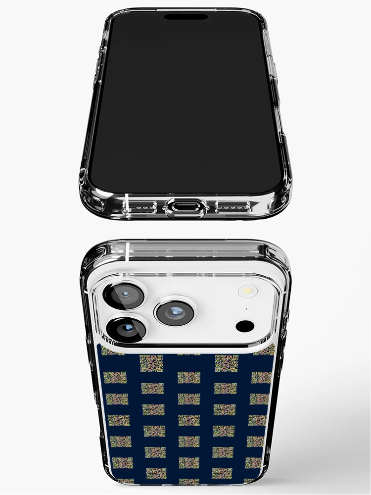 Thumbnail 3 of 5, iPhone Case, QR-code Colorful designed and sold by DoherDesigns.