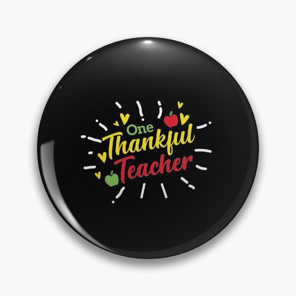 Item preview, One Thankful Teacher designed and sold by AkerArt.