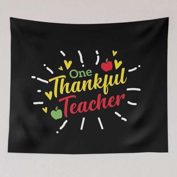 Item preview, One Thankful Teacher designed and sold by AkerArt.