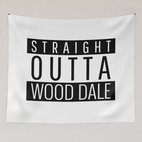 Item preview, Straight Outta Wood Dale Illinois  designed and sold by Teelogic.