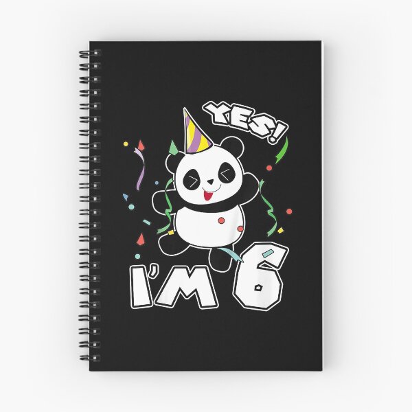 Item preview, 6th Birthday Panda Yes I'm 6 Panda Costume Idea designed and sold by JasonAOrra.
