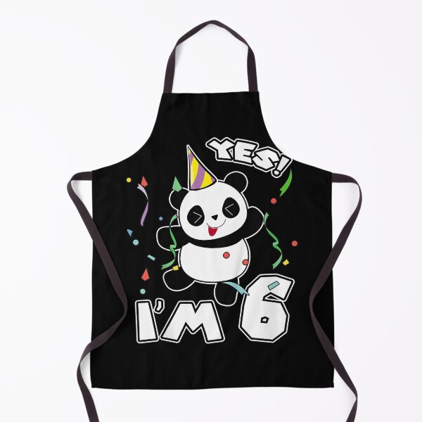 Item preview, 6th Birthday Panda Yes I'm 6 Panda Costume Idea designed and sold by JasonAOrra.