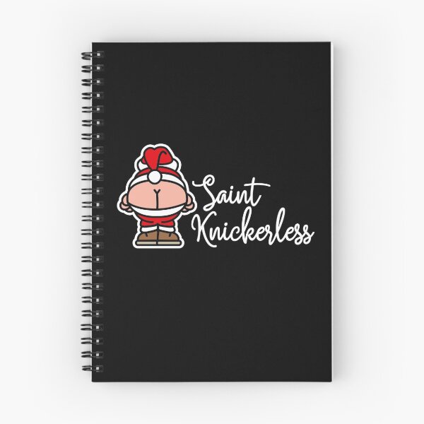 Item preview, Copy of St. Knickerless Santa Claus pun naughty Christmas designed and sold by LaundryFactory.