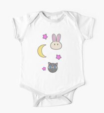 Sailor Moon R inspirierte Chibusa Luna-P Tagesdecke Kuscheldecke SuperS Version Kurzärmeliger Einteiler