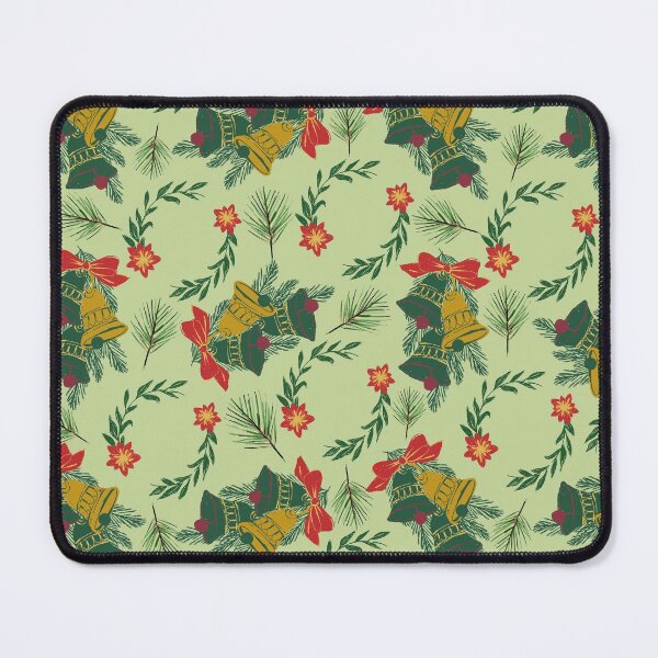Item preview, Christmas Bells With Leaves Pattern designed and sold by SPF14.