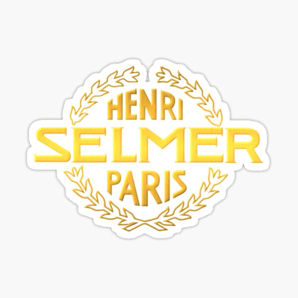 Golden Selmer Sticker