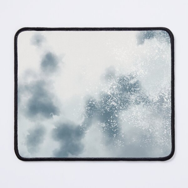 Item preview, Modern Abstract Cloud Pattern in Shades of Dusty Blue designed and sold by kasamor.
